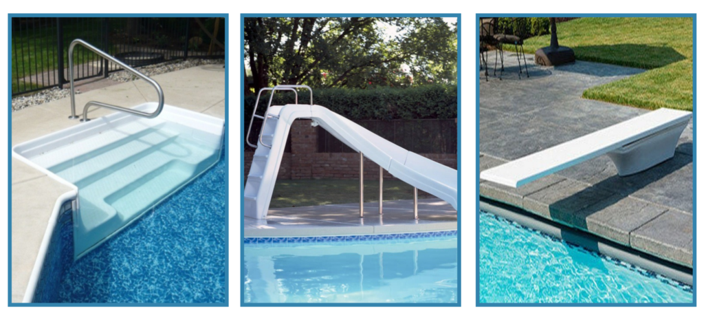 Columbus Ohio Fiberglass Swimming Pool, How To Repair In Ground Pool Stairs