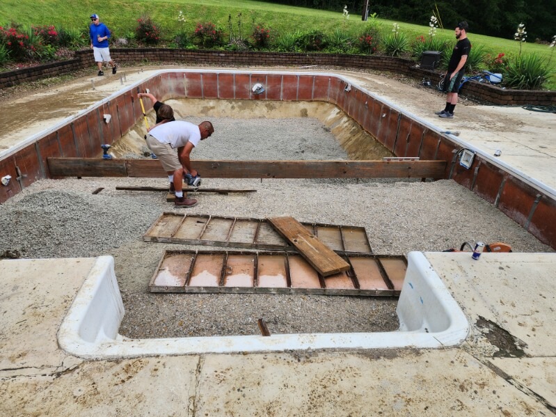 Columbus Ohio Swimming Pool Vinyl Liner Replacement